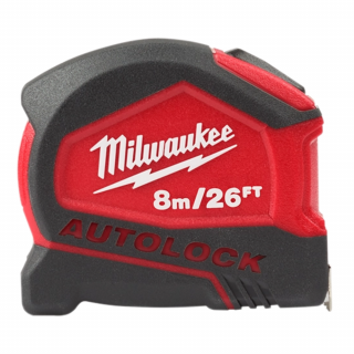 Milwaukee Electric Tool 26ft Compact Auto-Lock Tape Measure